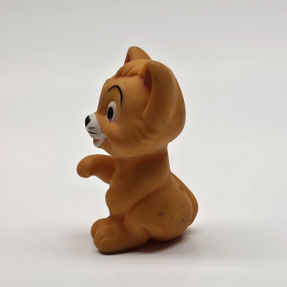 1988 Disney McDonalds Oliver & Company Oliver Orange Cat Fingerpuppet Toy